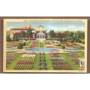   Vintage Museum And Sunken Gardens Expo Park Los Angeles Everything
