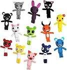 VOODOO VOO DOO STRING DOLLS and ANIMALS 24 PCS COMPLETE COLLECTION SET 