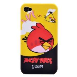  Red Angry Birds Gear Design Snap On Protective Hard Case 