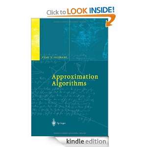 Approximation Algorithms Vijay V. Vazirani  Kindle Store
