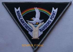 NAS BARBERS POINT US NAVY PATCH USS Kalaeloa Airport HI  