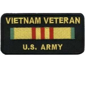 Vietnam Veteran ARMY VET Military Quality Biker Patch 
