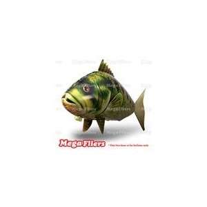   : Mega Fliers   Big Mouth Bass Balloon Replacement Kit: Toys & Games