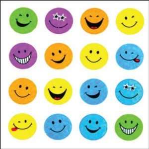  Sandylion Classpak Stickers, Happy Faces