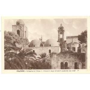   Postcard Cloisters of Chiesa San Giovanni degli Eremiti Palermo Italy