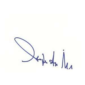  PENELOPE ANN MILLER Signed Index Card In Person 