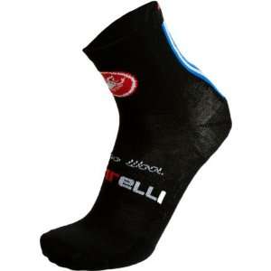  Castelli Garmin Wool Sock Black, XXL