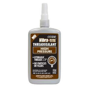 Vibra TITE 444 Brown High Pressure Hydraulic Anaerobic Thread Sealant 