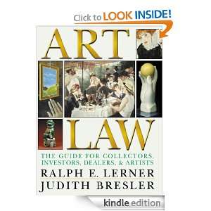 Art Law 3 Judith Bresler, Ralph Lerner  Kindle Store