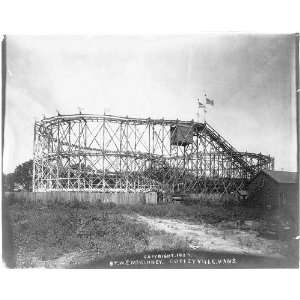   Roller coaster,Coffeyville,Montgomery County,KS,c1907