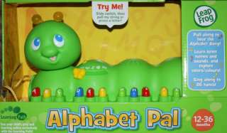   Alphabet Pal Green Caterpillar 12 36 Months Pull Along Alphabet Songs
