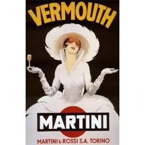  Vermouth   Martini Vintage Vintage Poster