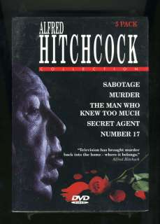 Alfred Hitchcock Collection Vols 1 5 DVD Box Set #17 Secret Agent 