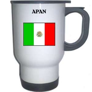  Mexico   APAN White Stainless Steel Mug: Everything Else