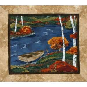  13796 PT Autumn Scene Piecing Quilt Pattern by England 
