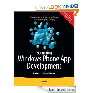 Beginning Windows Phone App Development (Beginning Apress) Henry Lee 