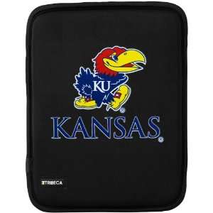    Kansas Jayhawks Black Apple iPad Slip Sleeve