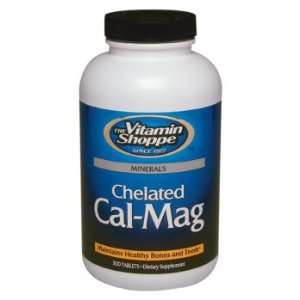  Vitamin Shoppe   Chelated Cal Mag, 300 tablets Health 