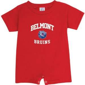  Belmont Bruins Red Aptitude Baby Romper: Sports & Outdoors