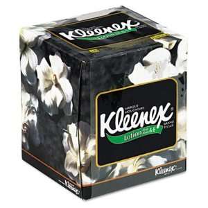  KLEENEX Three Ply Lotion Facial Tissue in Pop Up Cube, 80 