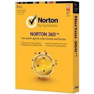 Symantec Norton 360 Version 6.0 Retail Box 1U 3PC  for U 