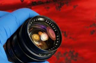 Leica Summilux M 50mm f1.4 Lens (Version 2) + Hood, Box & Paperwork M3 