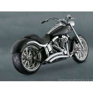  Vance & Hines Big Radius Exhaust Harley Softail Rocker 