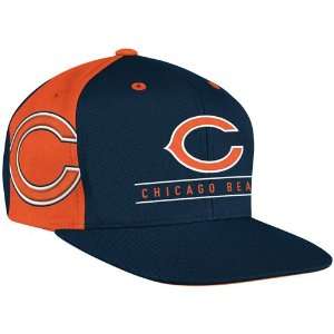  Reebok Chicago Bears Navy Blue Orange Duality Snapback Hat 