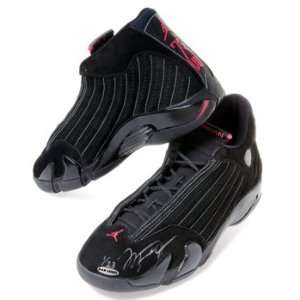  Michael Jordan Signed Jordan 14s Shoes Uda Le 23   New 