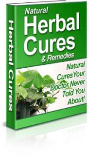 Natural Herbal Cures and Remedies Herbs Health Home CD  