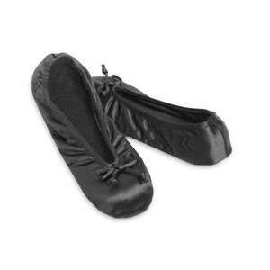  ISOTONER Womens Classic Satin Ballerina Slippers 