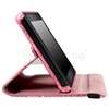 For  Kindle Fire 7 Pink Crocodile Leather Case Cover With 