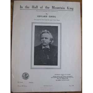  In the Hall of the Mountain King (Sheet Music) (From the Peer Gynt 