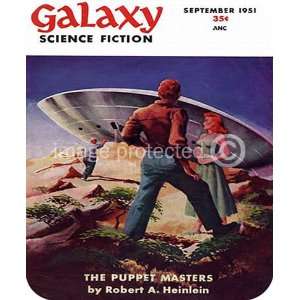  Puppet Masters Galaxy Science Fiction Vintage MOUSE PAD 