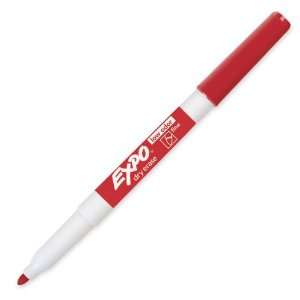  Sanford 86002 Low Odor Dry Erase Marker, Fine Point, Red 