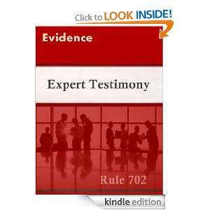 Expert Testimony Rule 702 (Litigator Series) LandMark Publications 