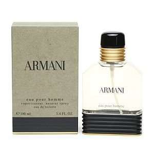  Armani for Men Eau de Toilette Spray, 3.4 fl oz Beauty