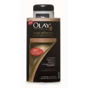 Olay Total Effects Touch of Foundation with Free Total Effects Night 