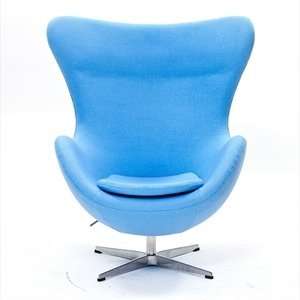  Arne Jacobsen Egg Chair in Baby Blue