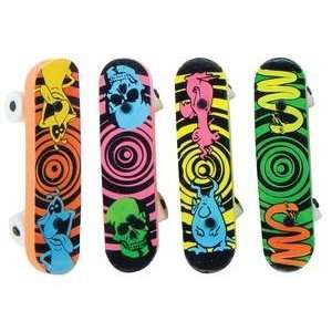  Raymond Geddes Mini Skateboard Erasers (set of 4   one of 