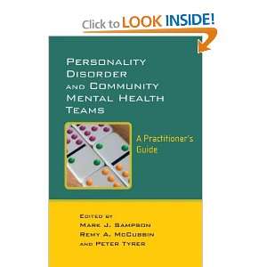  Personality Disorder and Community Mental Health Teams A 
