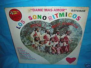 Los Sonorritmicos Dame Mas Amor MEX LP VG+  