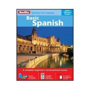   Berlitz 682291 Basic Spanish   Course Book And Audio CD Electronics