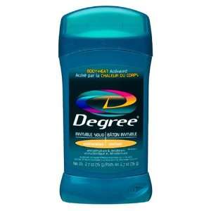 Degree Antiperspirant & Deodorant, Invisible Solid, Exhilaration Scent 