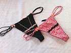   VICTORIAS SECRET SEXY LITTLE THINGS V STRING THONG SIZE LARGE NWT $32