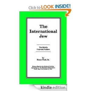   The Worlds Foremost Problem Henry Ford Sr.  Kindle Store