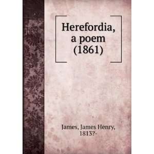   poem (1861) (9781275142350) James Henry, 1813?  James Books