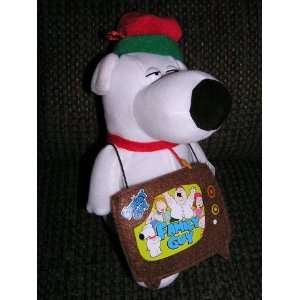   Guy Plush 8 Christmas Brian the Dog Gift Card Holder: Toys & Games