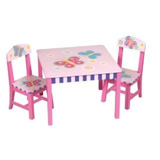 Kids Table Set   Sweetie Pie Table and Chair Set in Multi   Guidecraft 