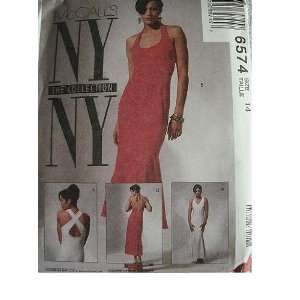  MISSES EVENING DRESSES FOR STRETCH KNITS ONLY SIZE 14 